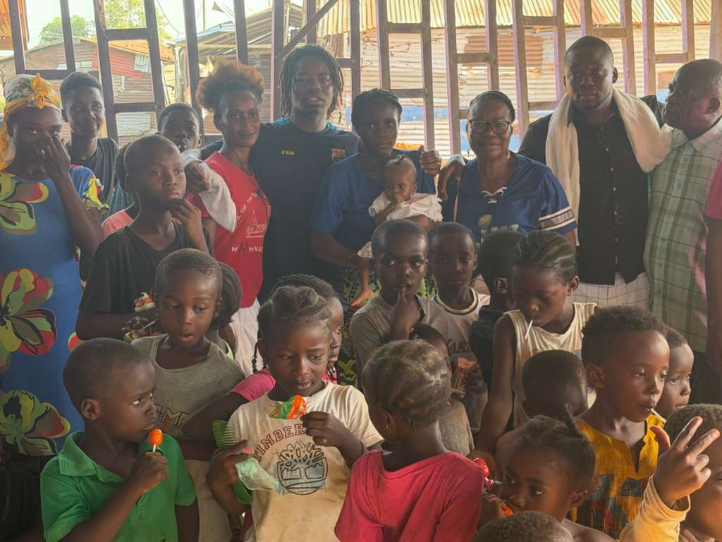 Young girl supported by our programs
